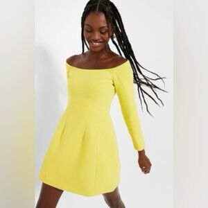 Tuckernuck Lemongrass Blakely Off-Shoulder Dress NYT